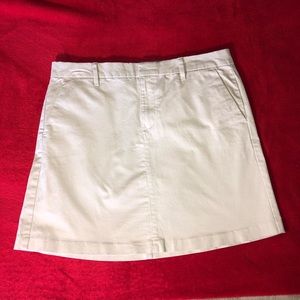 3/$15 5/$25 KHAKI TOMMY HILFIGER HOLLYWOOD SKIRT